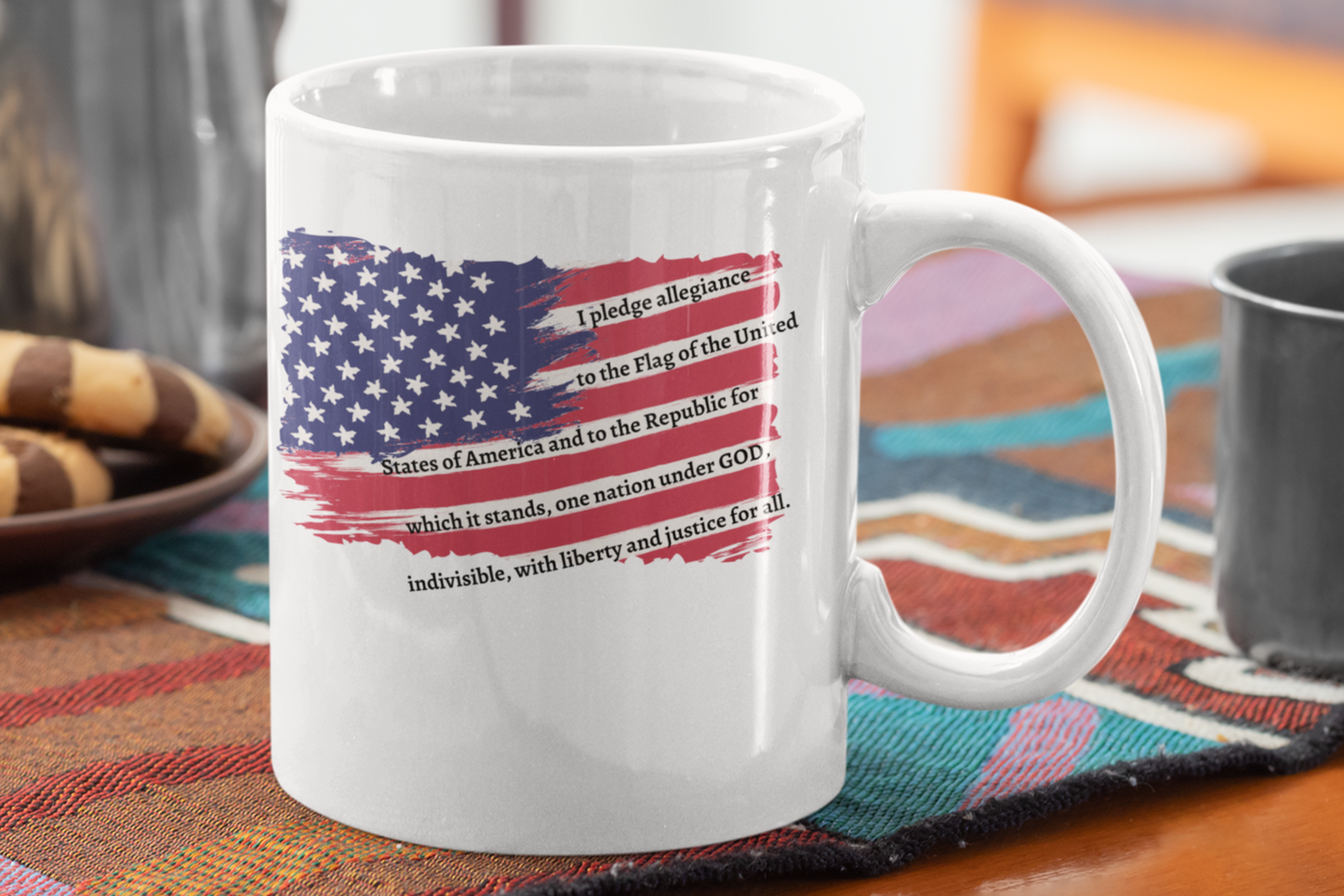 The Pledge 11 oz. White Mug