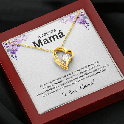 Gracias Mama- Forever Love Necklace