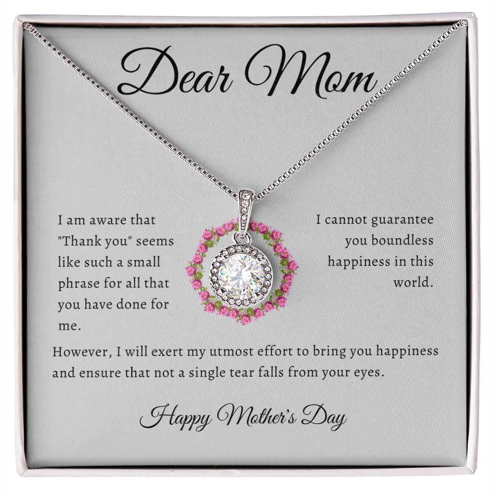 Dear Mom- Thank you