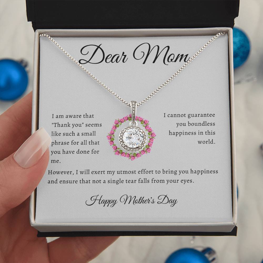 Dear Mom- Thank you