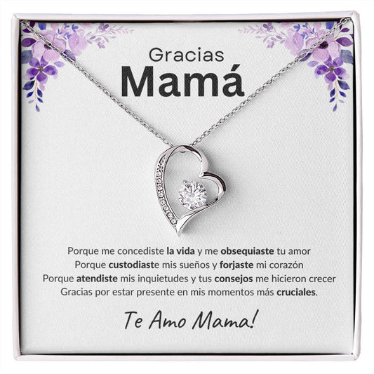 Gracias Mama- Forever Love Necklace