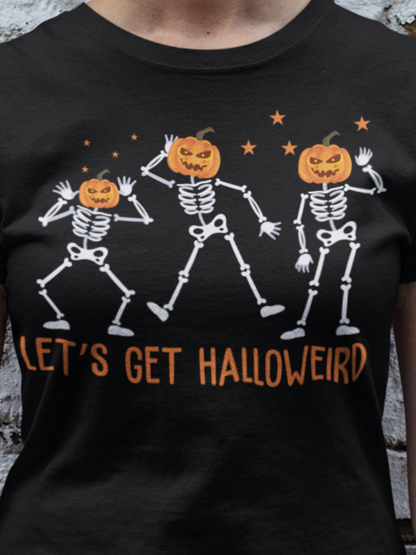 Dancing Skeleton Halloween Shirt | Unisex